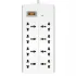 Huntkey SZM804 Eight Port Surge Protection Power Strip
